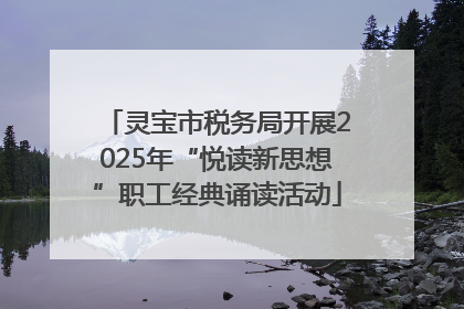 灵宝市税务局开展2025年“悦读新思想”职工经典诵读活动