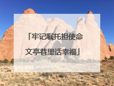 牢记嘱托担使命 文亭巷里话幸福