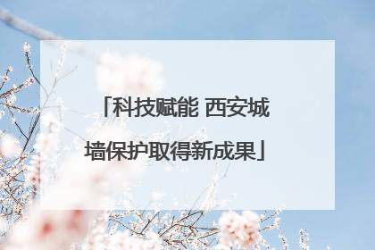 科技赋能 西安城墙保护取得新成果