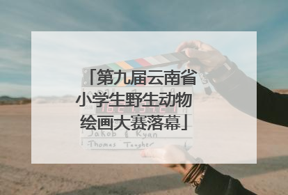 第九届云南省小学生野生动物绘画大赛落幕