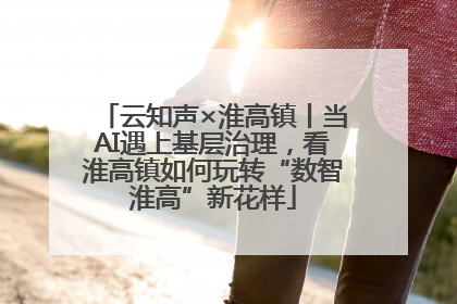 云知声×淮高镇丨当AI遇上基层治理，看淮高镇如何玩转“数智淮高”新花样
