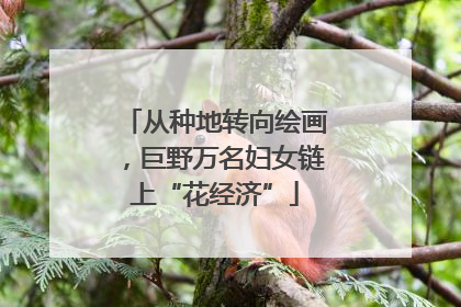 从种地转向绘画，巨野万名妇女链上“花经济”