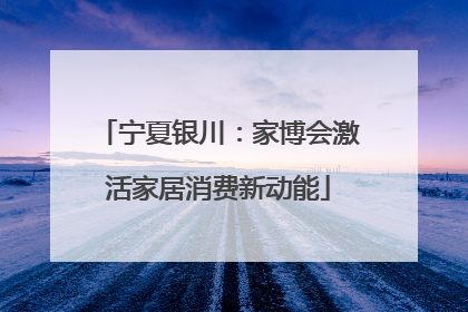 宁夏银川：家博会激活家居消费新动能