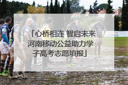心桥相连 智启未来 河南移动公益助力学子高考志愿填报