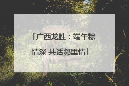 广西龙胜：端午粽情深 共话邻里情