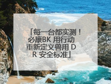 每一台都实测！必康BK 用行动重新定义兽用 DR 安全标准
