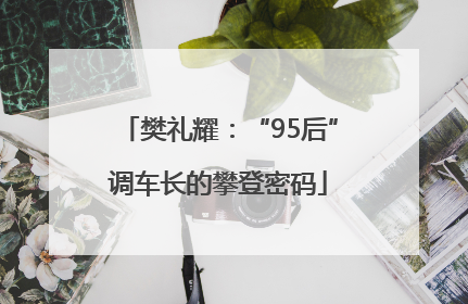 樊礼耀：“95后”调车长的攀登密码