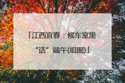 江西宜春：候车室里“话”端午(组图)