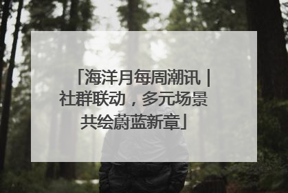 海洋月每周潮讯｜社群联动，多元场景共绘蔚蓝新章
