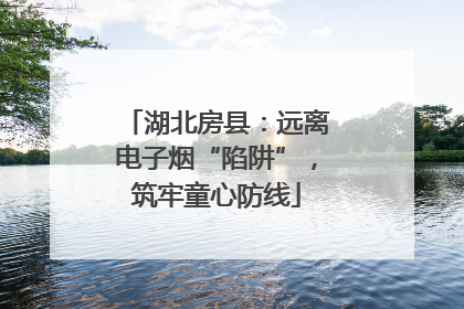 湖北房县：远离电子烟“陷阱”，筑牢童心防线