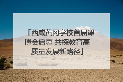 西咸黄冈学校首届课博会启幕 共探教育高质量发展新路径