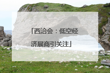 西洽会：低空经济展商引关注
