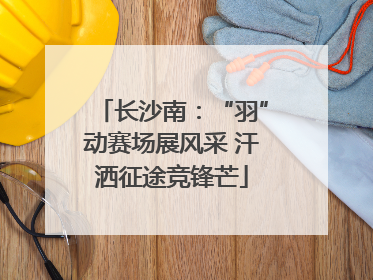 长沙南：“羽”动赛场展风采 汗洒征途竞锋芒