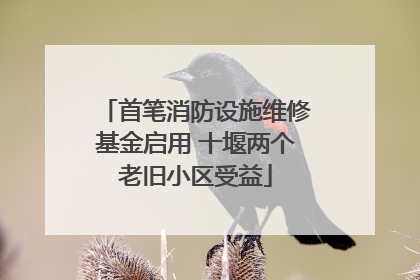 首笔消防设施维修基金启用 十堰两个老旧小区受益