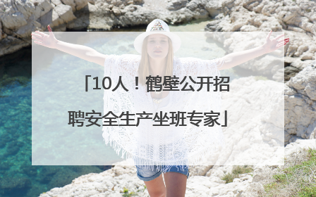10人！鹤壁公开招聘安全生产坐班专家